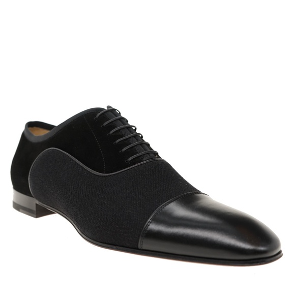 Christian Louboutin Greggo Oxford Black Size 10 US New - Picture 3 of 7